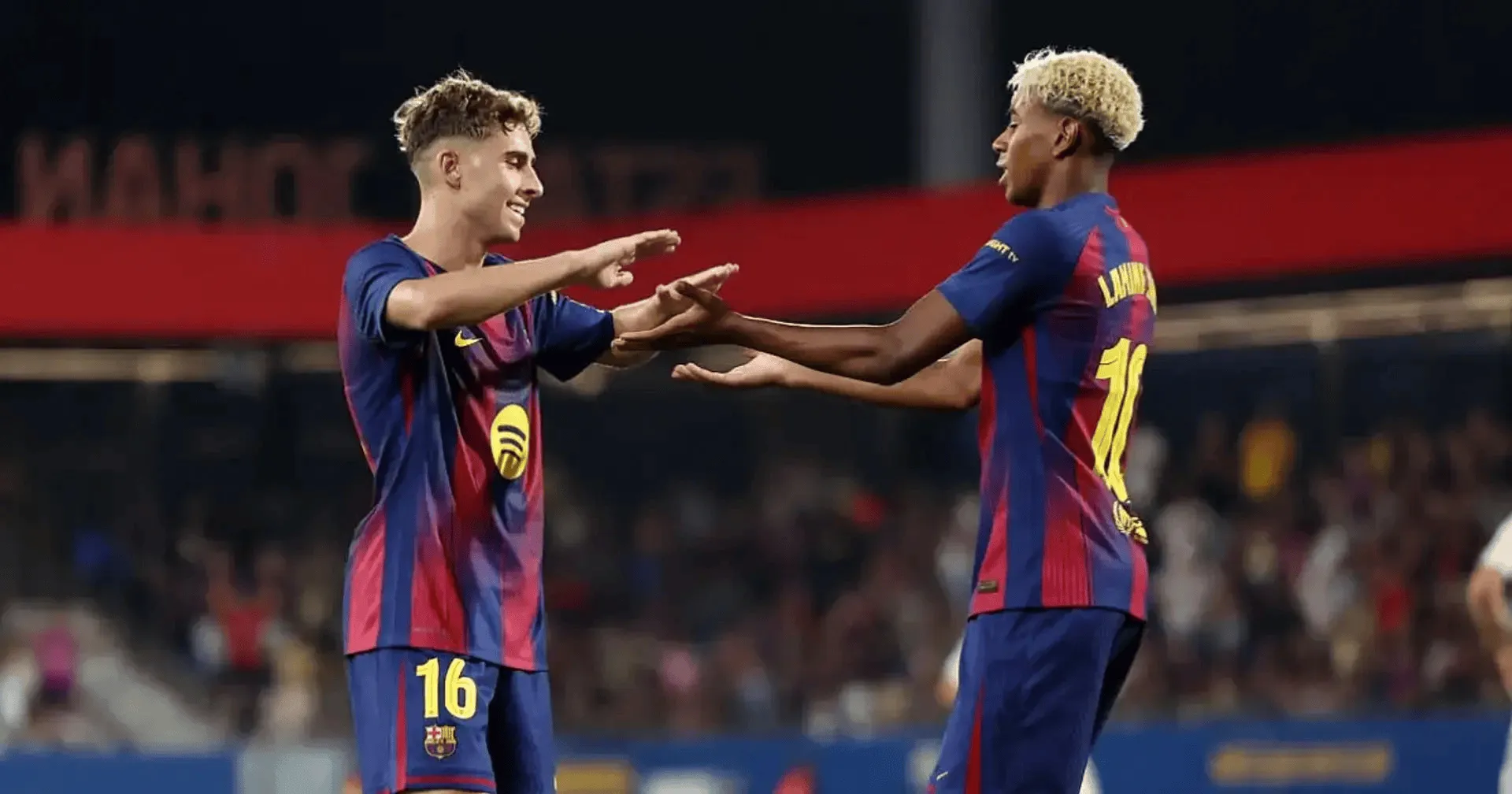 开云-10球10助，费尔明成为亚马尔后本季第二位两双西甲球员